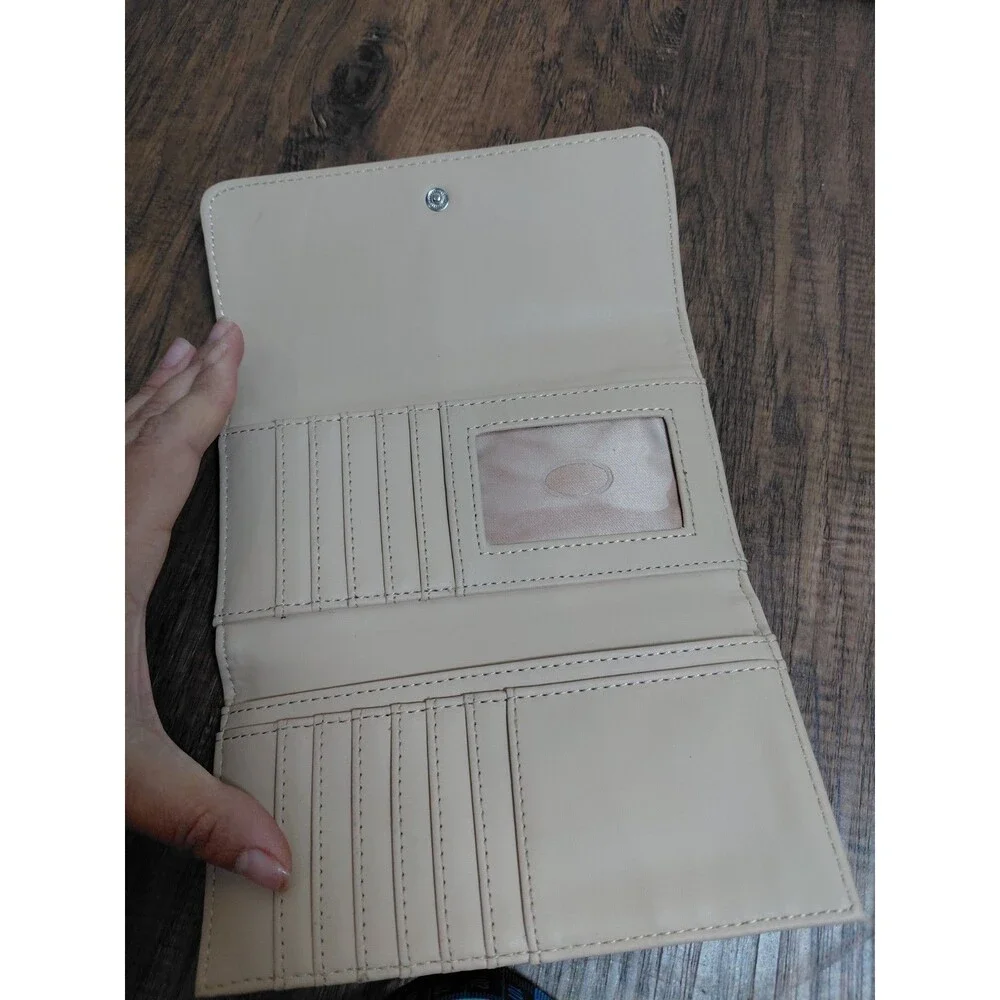 Wallet Guess Women Trifold Purse Taupe Ophelea